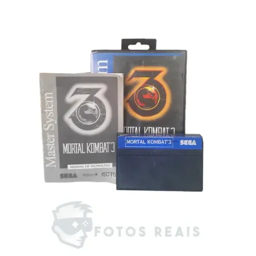 MORTAL KOMBAT 3 SEMINOVO - MASTER SYSTEM
