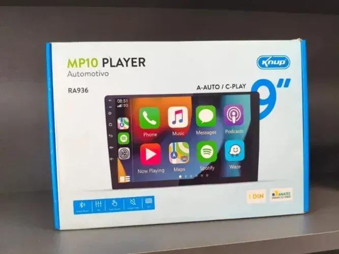 Multimídia 9 polegadas 1 Din lacradas ///