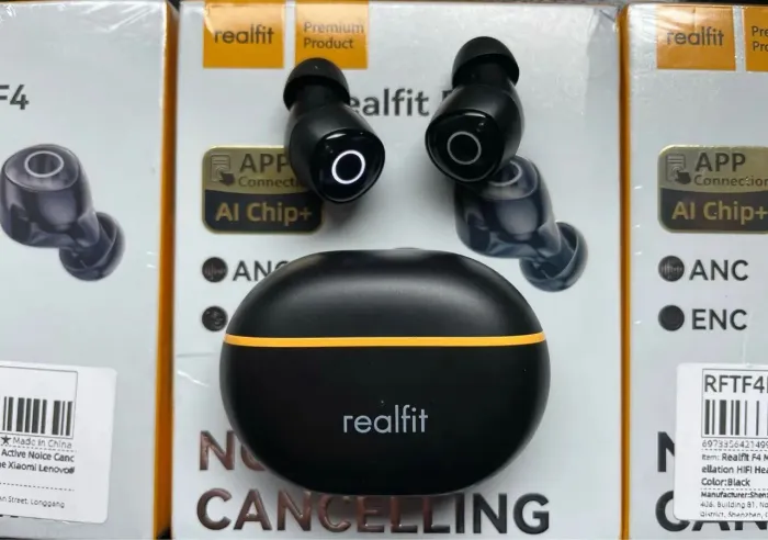 Fone de ouvido bluetooth realfit F4