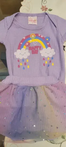 Conjunto de bebê tamanho P 