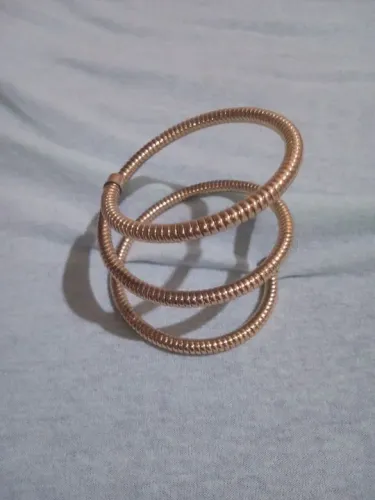 Bracelete dourado bijuterias