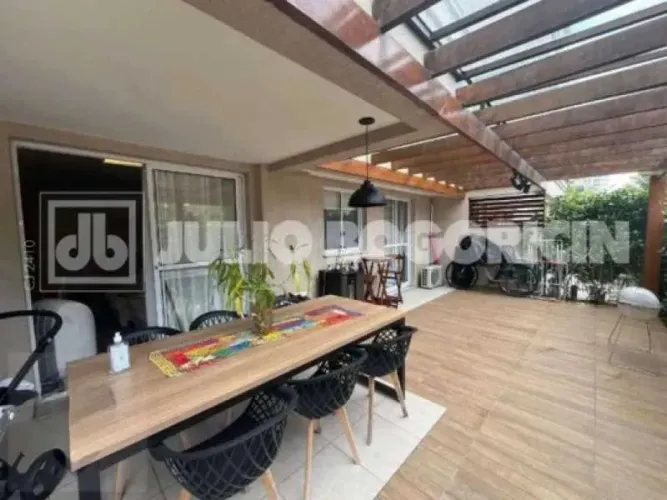 Apto Garden com estilo de casa,varanda gourmet e ambientes integrados,condominio clube com