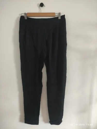 Calça preta lurex