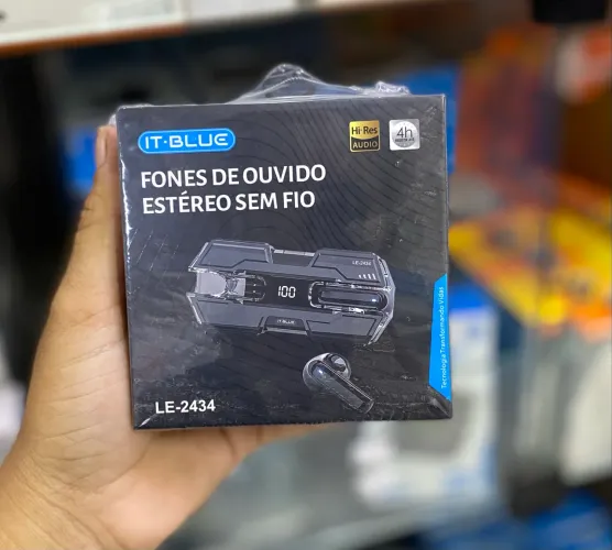 Fone de ouvido bluetooth Gamer - Entrega a domicílio