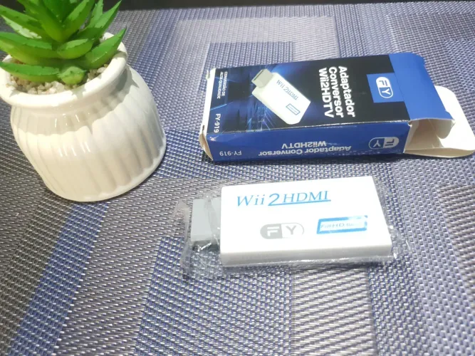 Adaptador Conversor Wii para HDMI - Full HD wii2hdmi