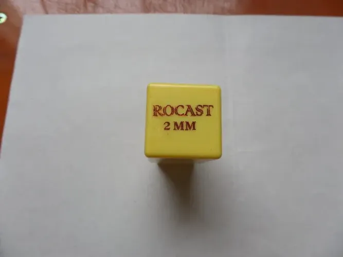 numeral de bater 2mm - rocast