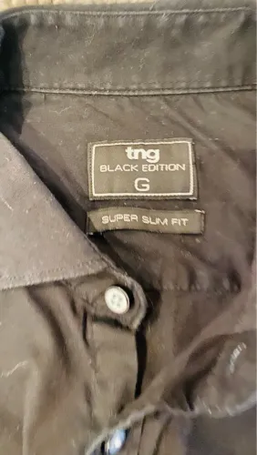 Camisa Tng Black Edition Super Slim Fit