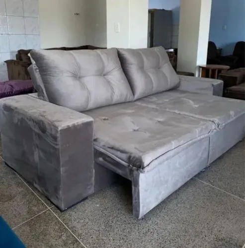 Sofá Retrátil e Reclinável 2,00 Mts ( PRONTA ENTREGA ) ELE