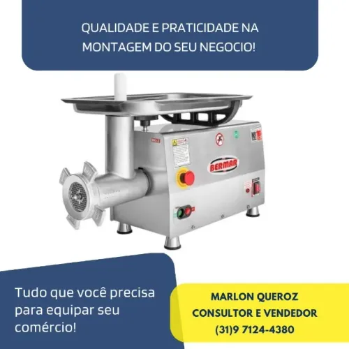 Moedor de Carnes Bermar Novo