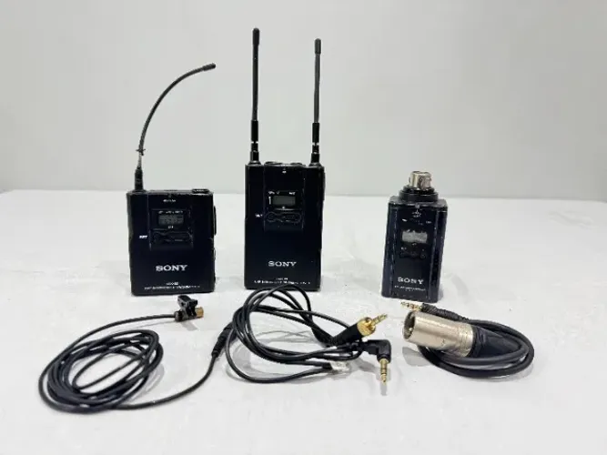 Kit Microfone Sony Uwp (Usado) Adicionar aos favoritos