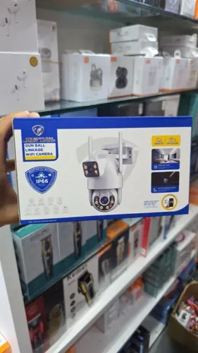 Câmera de Segurança Wi-Fi com Visão Noturna e Detecção de Movimento