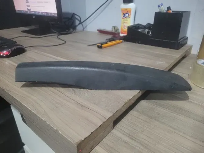 Acabamento Dianteiro da Barra de Teto Direita Nissan Livina 73830AZ70A