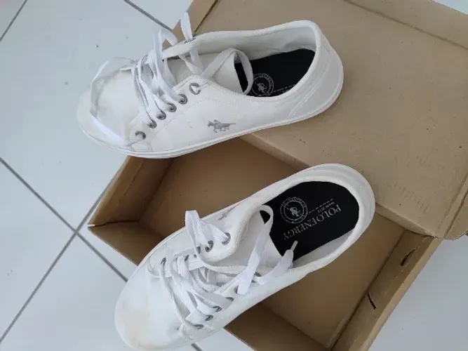Sapato masculino branco