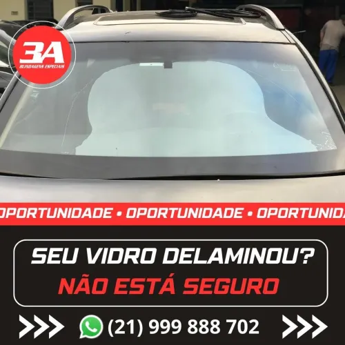 Recuperamos seu vidro delaminado com garantia!