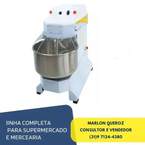 Amassadeira Espiral 25 Quilos Venâncio Monofásica