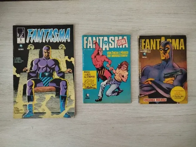 Kit HQ Quadrinhos O Fantasma (Editora Globo)