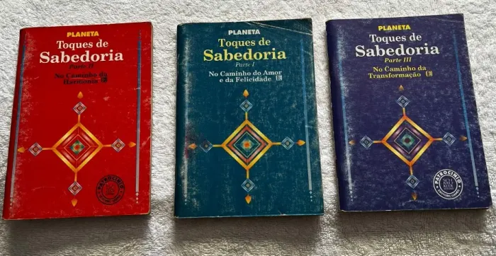 3 Livros Planeta Toques de Sabedoria Parte 1, 2, 3