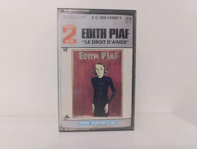Edith Piaf - Le Droit D'Aimer - Cassete (K7)