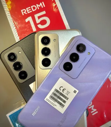 Redmi 15 256/08 Novo Preto Cinza Roxo R$1150,00 Lacrado 