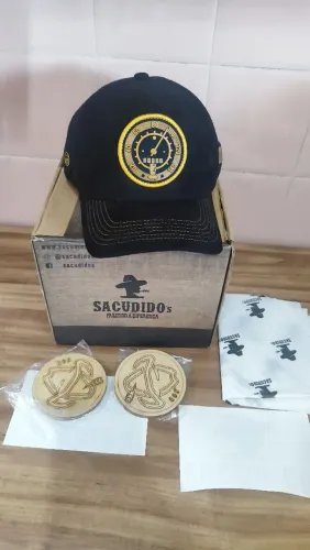 Boné Sacudidos -Fusca Preto( frete grátis)