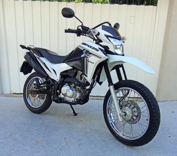 Bros 160 2023 ESDD branca nova, garantia de fábrica