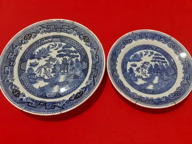 Pratos Decorativos Blue Willow