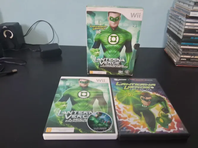 Lanterna Verde a ascensão dos caçadores cósmicos Nintendo wii