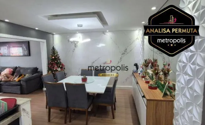 Casa à venda, 107 m² por R$ 571.000,00 - Vila Humaitá - Santo André/SP