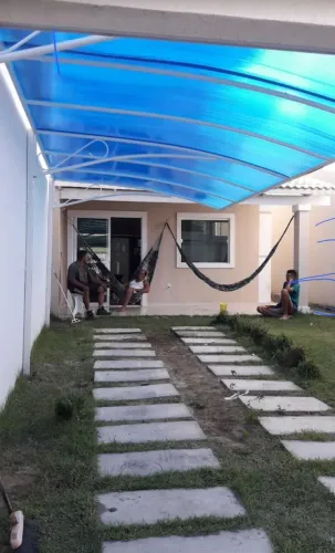 Toldo garagem policarbonato