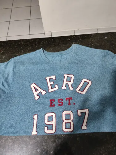Camiseta Aeropostale Est. 1987 - Azul