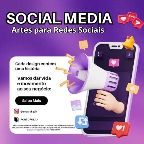 ARTE PARA REDES SOCIAIS! 