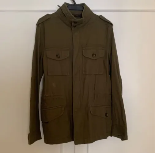 parka estilo militar zara