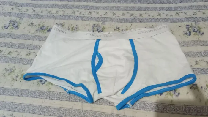 Cueca branca Calvin 