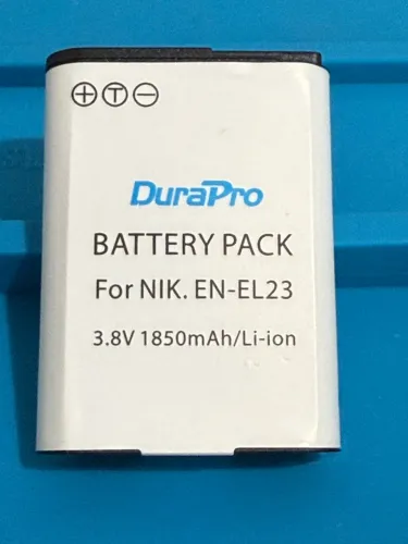 Bateria EN-EL23 compatível com Câmeras Nikon