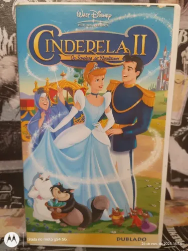 FITA VHS WALT DISNEY - CINDERELA II