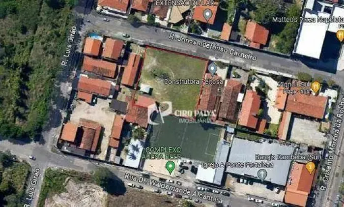 Terreno à venda, 1950 m² por R$ 3.500.000,00 - Cambeba - Fortaleza/CE