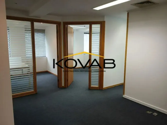 Locação sala comercial - Berrini  73m² - Com divisorias