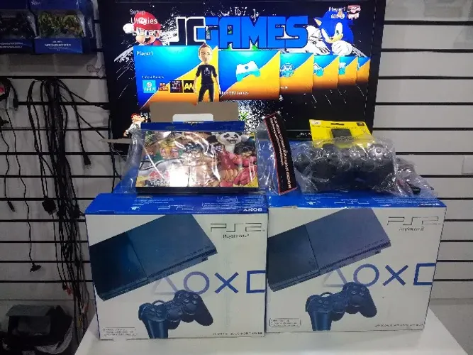  Video Game Playstation 2 Impecavel / jogos inclusos / aceito cartão !!!!    