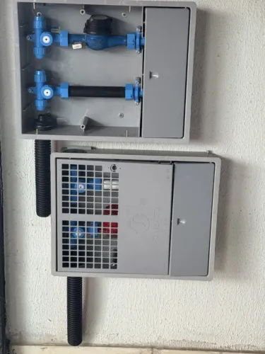 Caixa Saneago protecao de Hidrometro   - modelo NOVO 