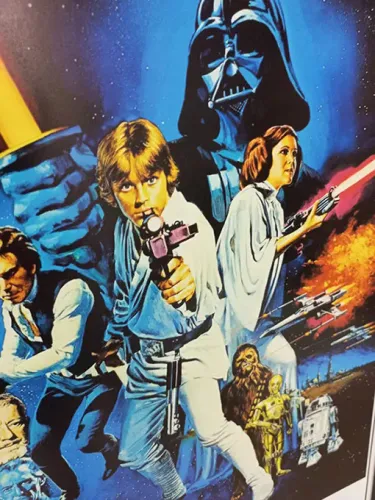 Star Wars - quadro decorativo (53cmx50cm)