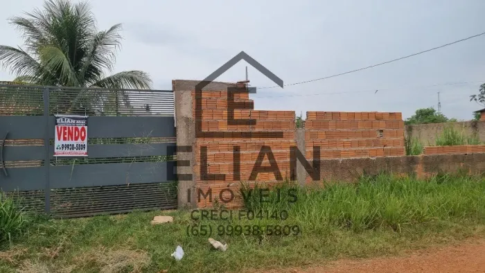 Terreno à venda em Santo Antônio do Leverger - MT: 450,00m² de área no bairro Jd Estoril