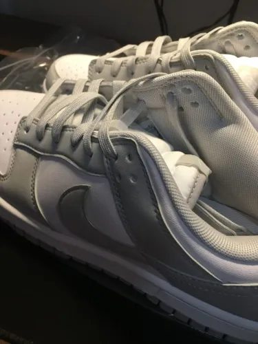 Tênis Nike Dunk White Grey Fog