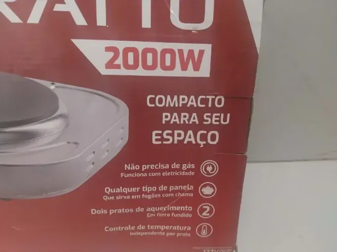 Fogao Eletrico 2 bocas = nao usa gas