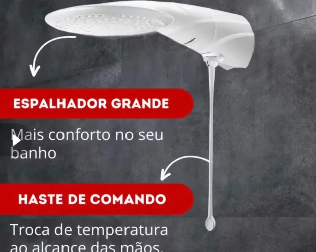Chuveiro Lorenzetti Advanced com Resistência