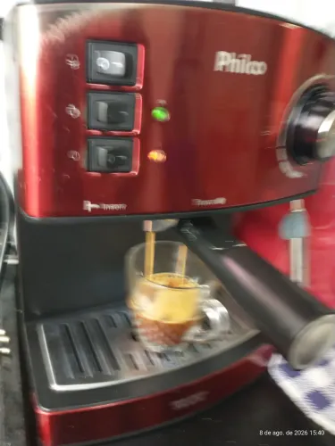 CAFETEIRA ELÉTRICA PHILCO 20 BARES