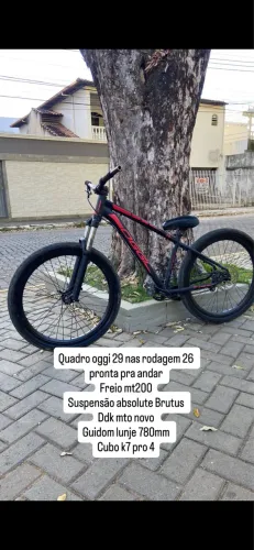 Bicicleta oggi montada aro 26