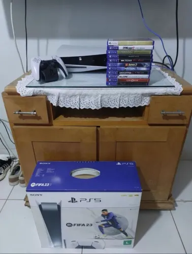 PS5 modelo FAT usado