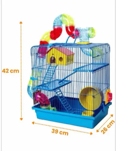Casa Hamster 3 andares