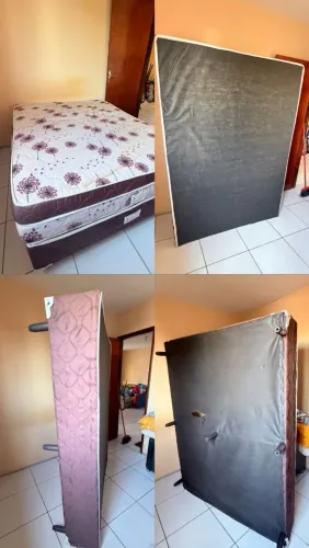 Cama box casal