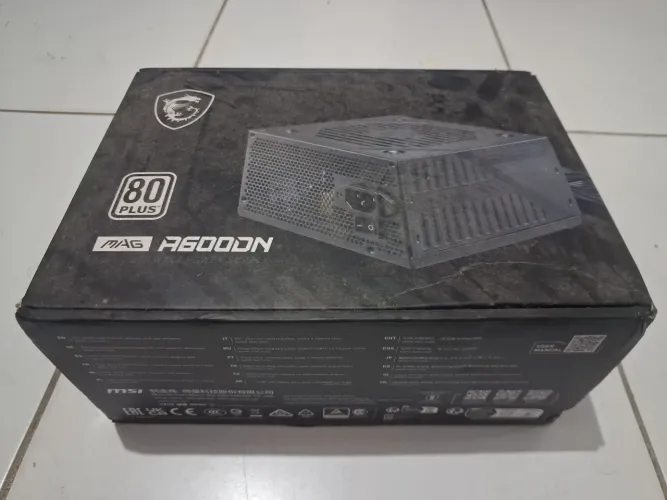 Fonte gamer 600w